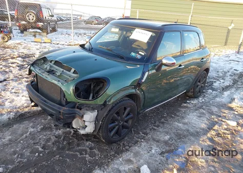 2015 Mini Countryman Cooper S z USA, uszkodzony, nr VIN WMWZC5C58FWM19865